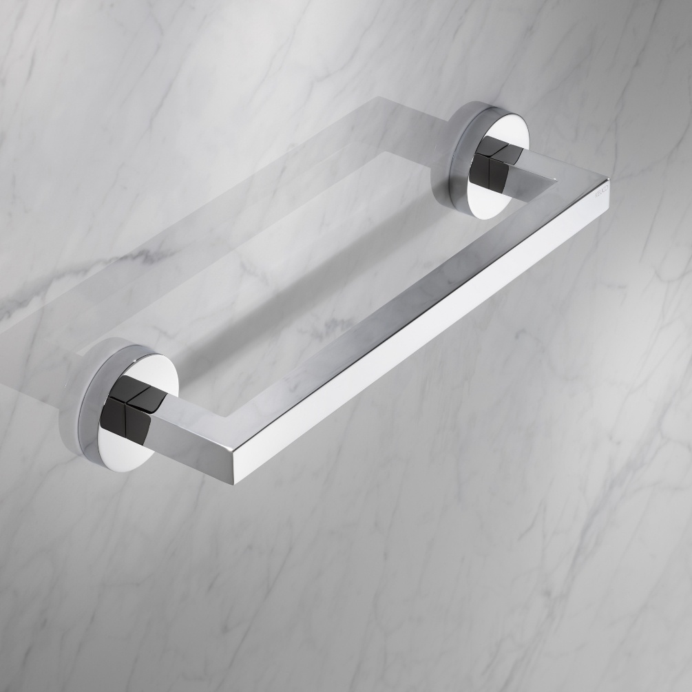 Keuco Edition 90 Chrome Grab Bar Sanctuary Bathrooms